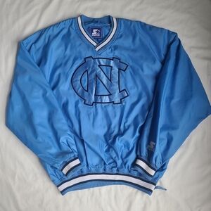 Starter Vintage UNC Tarheels Windbreaker Pullover